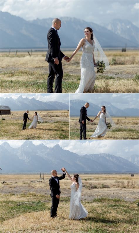 This venue is a private colorado wedding venue that is just breathtaking. Married : Mr. and Mrs. Mendez | Jackson Hole, Wyoming Wedding at Mormon Row by Northern Colorado ...