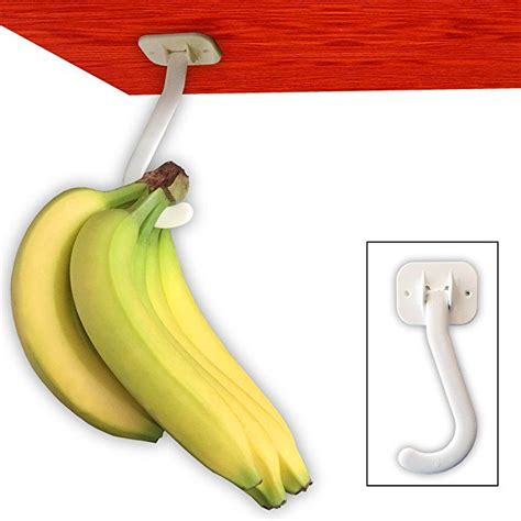 A wide variety of plastic banana holder. Banana Hook - Ripen Bananas Naturally with Under Cabinet ...