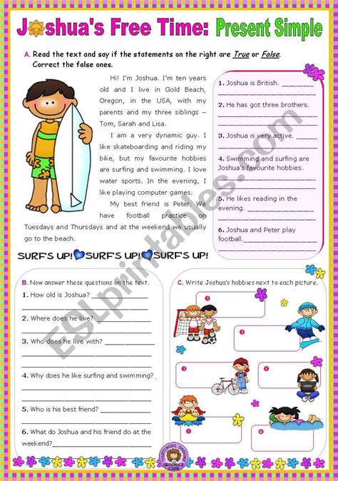 Download camel in action, 2nd edition. Worksheet Ideas: Simple Reading Passages With Answers ...