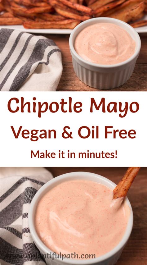 Check spelling or type a new query. This easy Vegan Chipotle Mayo is so creamy, with the ...