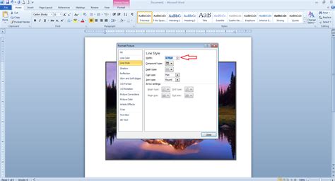 Pada setelan biasa, bingkai yang dibuat hanya akan berupa garis lurus sederhana. Cara Membuat Border Pada Gambar Di Microsoft Word ~ Cari2-Cara