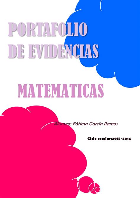 Sentido numérico y pensamiento algebraico. Portafolio de evidencia,matematicas. by Fátima García - Issuu