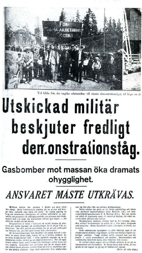 It depicts the 1931 ådalen shootings, in which swedish military forces opened fire against labour demonstrators in the swedish sawmill district of. Ådalen 1931. Military kills five workers. | Fred, Bilder