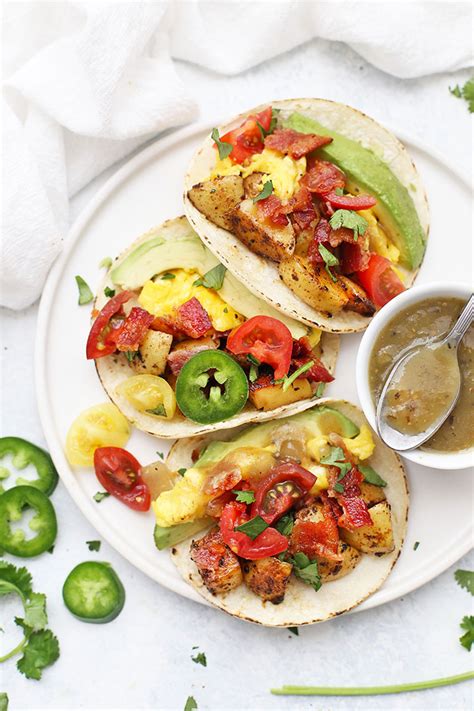 I always love a good fish taco. Potato & Egg Breakfast Tacos (Gluten Free!) • One Lovely Life