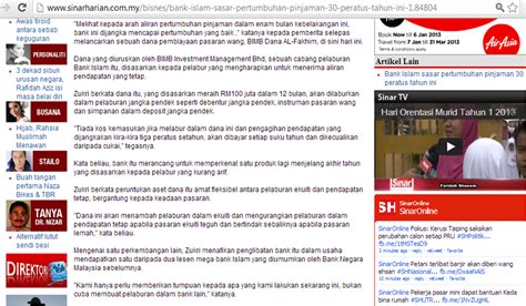 Why amanah saham 1malaysia not popular as amanah saham wawasan 2020 and amanah saham malaysia?do u invest? Amanah Saham Bank Islam: Laporan Akhbar Berkaitan BIMB Invest