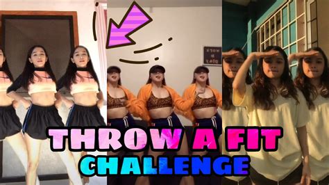 There are so many amazing corners of tiktok, from people. Throw a Fit Dance Challenge | TIKTOK Dance Compilation ...