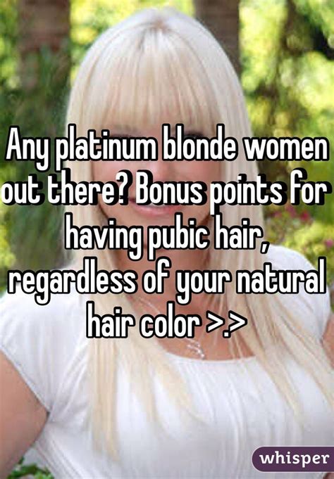 Female pubic hair trends have evolved greatly over the years. Any platinum blonde women out there? Bonus points for ...