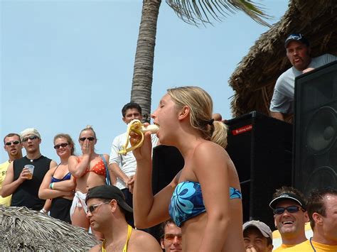 Added by beleebi on 23 march 2021. banana eating contest | Paradise Parties Spring Break ...