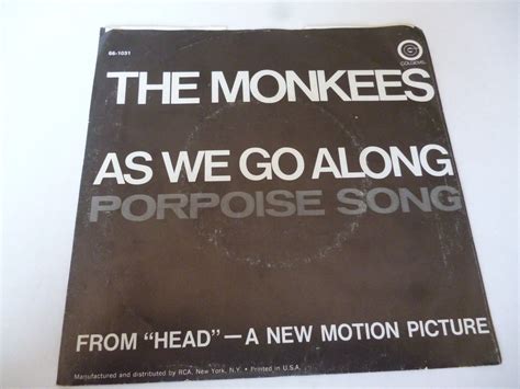 45 on the billboard charts. popsike.com - The Monkees - Porpoise Song / As We Go Along ...