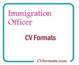 If you are planning to migrate to australia registered australian immigration agents offer relocation services for you. Immigration Officer CV Template | CVFormats.com