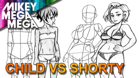 Want to discover art related to mikeymegamega? How To Draw CHILD VS LITTLE PERSON (GIRLS VS WOMEN) FEMALE ...