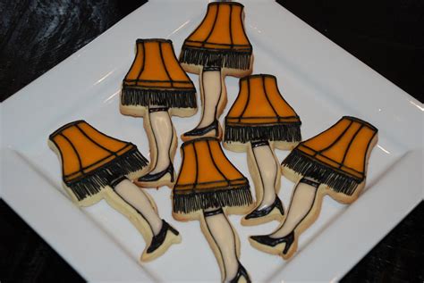 This christmas, we have everything you'll need to master this classic gingerbread cookie recipe. A Christmas Story Leg Lamp Cookies | Cookie Connection
