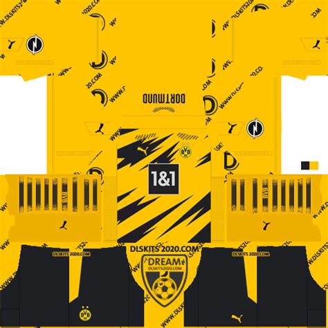 Last update for borussia dortmund dls kit 2021. Borussia Dortmund Kits 2020-2021 Puma For Dream League ...