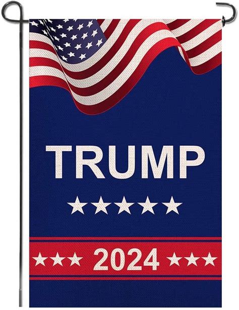 Donald Trump 2024 Garden Flags TAKE American Back Double | Etsy