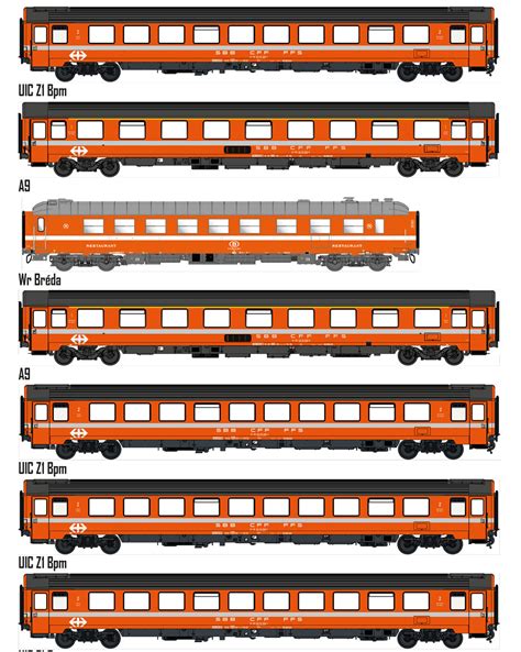 Materials, specifications, features and options may change without notice from the listed information in our marketing material, to the current product received at the dealership. LS Models MW1908 - 7pc Passenger Car Set of the SBB