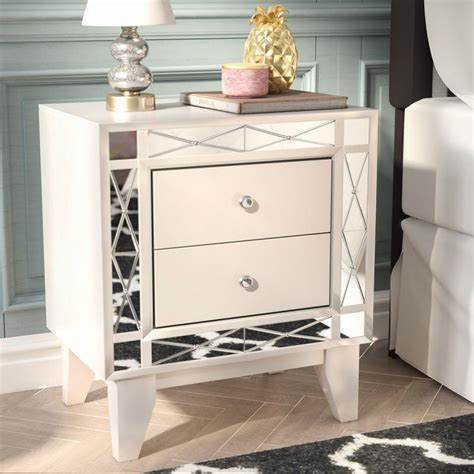 Collection by charlotte ward • last updated 1 hour ago. Alessia 2 Drawer Nightstand | Furniture, 2 drawer ...