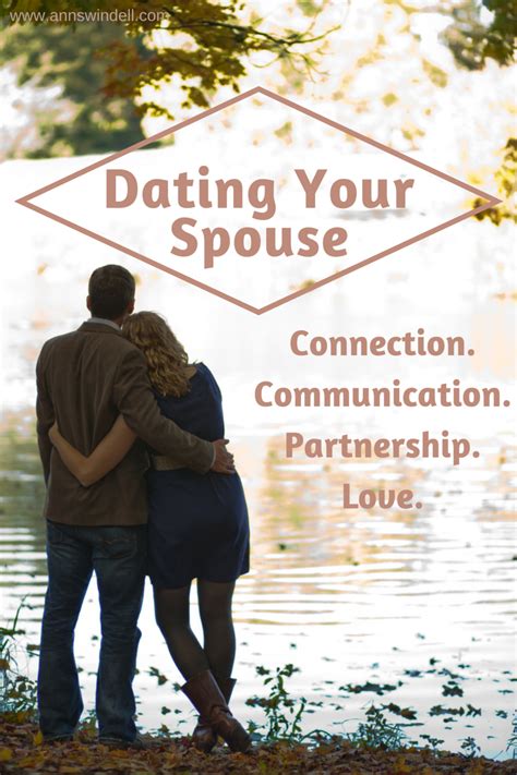 Refrain from talking about stressful subjects such as finances, kids, or work. Dating Your Spouse: No Excuses