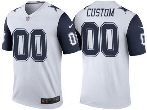 Whatever nfl dallas cowboys styles you want, can be easily bought here. Men's Dallas Cowboys White Custom Color Rush Legend NFL ...