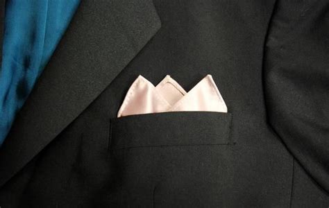 Use a level to ensure the height of the panel where it should hang on the wall and place tape. DIY Pocket Squares : DIY Wedding: Elegant Pocket Fold For Your Dashing Groom | Pocket square ...