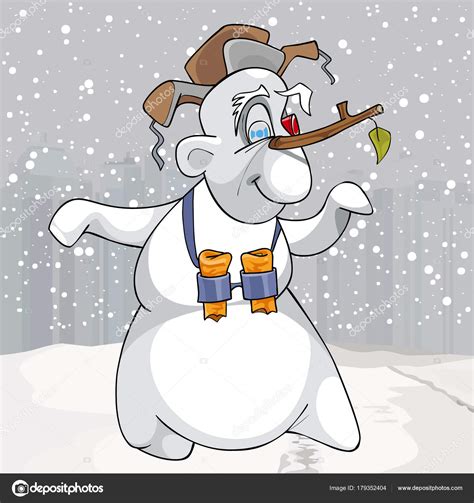 Shop cute and funny snowman festive t shirts created by maylilly. Cartoon lustigen Schneemann mit Hut und mit dem Fernglas ...