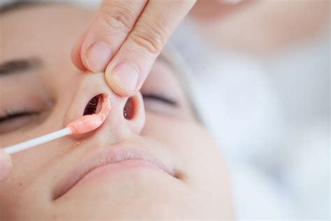 An ingrown nostril hair that grows curves back into the skin after being trimmed 1. Is It Safe To Pluck Nose Hair? - Hair World Magazine