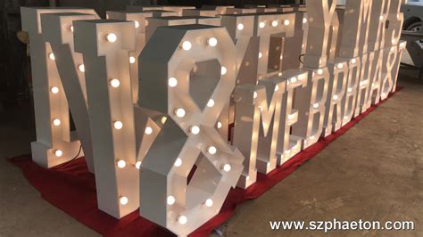 Vinyl letters & numbers are used for business signs, boat lettering, car lettering, and home decor wall lettering. 4ft Large 3d Led Light Up Abc 123 Marquee Letters And ...