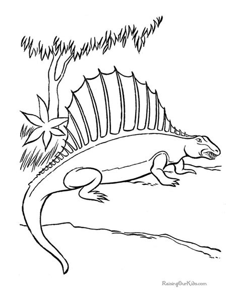 Simply sign up using the button below. Free Dinosaur - dimetrodon coloring picture - TSgos.com