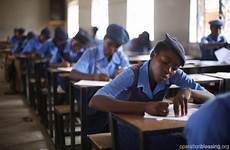 nigeria students school examination waec nigerian education children girls writing junior secondary class classes malpractice return kwara student wassce thousand
