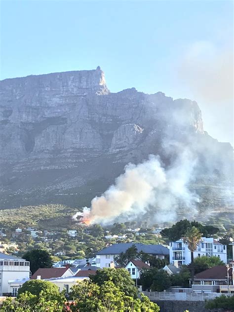 The local vegatation needs it to survive. Fire at the base of Table Mountain | MyBroadband Forum