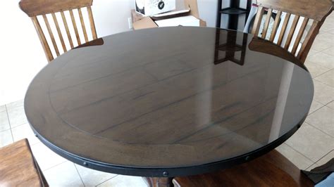 Shop for round wood table tops online at target. Installed 2 Custom Glass Shower Doors & Round Table Top ...