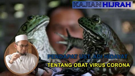 Kami minta stop dulu untuk di rekap dan audit supaya bisa terbuka kepada publik penggunaanya. virus Corona (COVID 19), ini tanggapan USTADZ ADI HIDAYAT ...