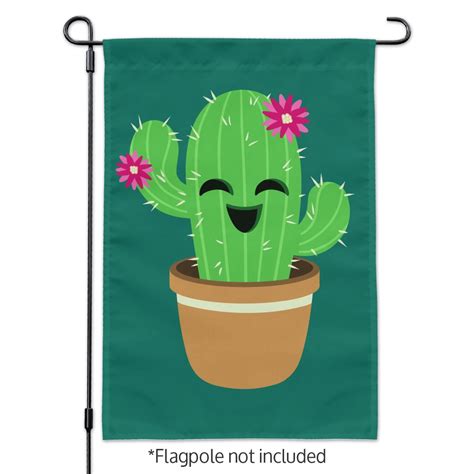 A shot from flower fields in carlsbad, california. Cute Cactus in Pot with Pink Flowers Garden Yard Flag | eBay