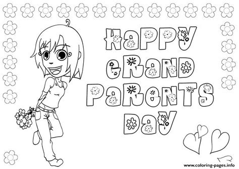 On the national grandparent's day, every grandparents are expect that, their grandson, granddaughter, friend grandson a grandparents day wishes greetings or respectful messages can convert his/her normal day to a very happiness day. Grandparents Day Coloring Card Coloring Pages Printable