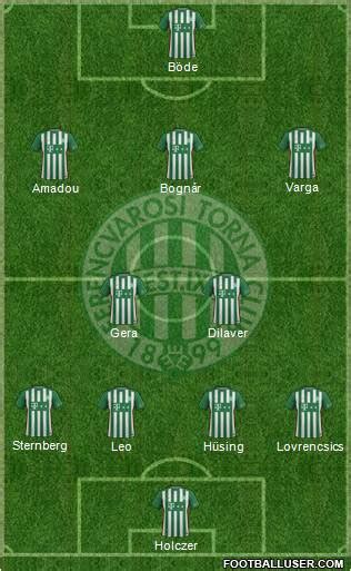 A digisport anyaga a ferencvárosi torna club férfi labdarúgó csapatának bajnokok ligája második selejtezőkörös odavágójáról. All Ferencvárosi Torna Club (Hungary) Football Formations ...