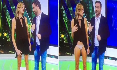 Talk the line divisional round pro football line reveal show. Fox Sports Reporter Shows Her Knickers on Live TV