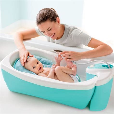 Between sponges, seats, and things that go in your kitchen sink—we are sure you aren't sure which is the right thing to add to your registry. Summer Infant Lil' Luxuries Whirlpool, Bubbling Spa ...