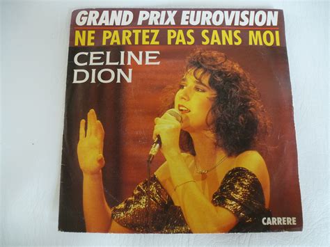 Grand prix rtl international, ehemaliger musikwettbewerb von radio luxemburg; Disque 45 tours Céline Dion « Grand prix eurovision