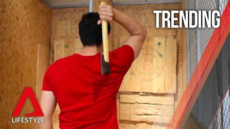 Firefighter rescue axe hand axe felling axe. Axe throwing: Where to do it in Singapore | CNA Lifestyle ...