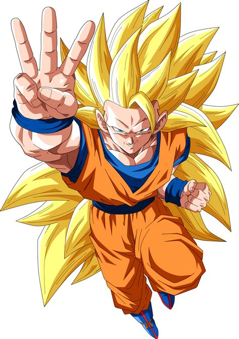 Photo goku sayen 300 : Goku Super Saiyan 3 Drawing | Free download on ClipArtMag