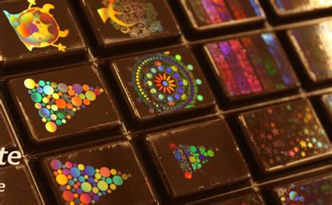 Myleene klass reveals she 'bribed her neighbours with chocolate' so her daughter ava could take a music exam. Something New - Chocolates With Edible Holograms! - eXtravaganzi