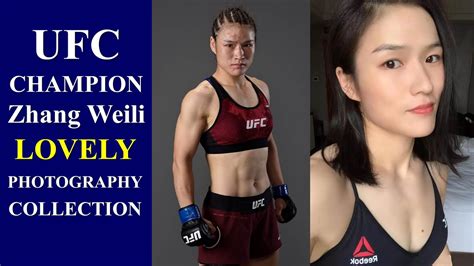 Keep up the good work and hope for a breakthrough today. UFC Champion Zhang Weili, Revealing all the lovely picture ...