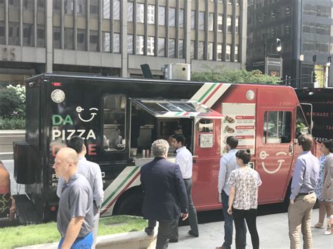 Chicago food truck festival is one of america's largest gathering of gourmet food truck occurring in chicago. Da Pizza Dude - Best Pizza Food Truck on Wacker & Adams ...