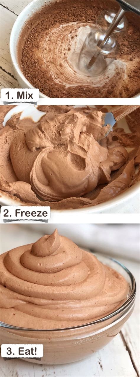 Have you ever thought about adding bananas to your brownie recipe? Easy Keto Chocolate Frosty (The BEST low carb dessert recipe, ever!) - Yummy Recipes