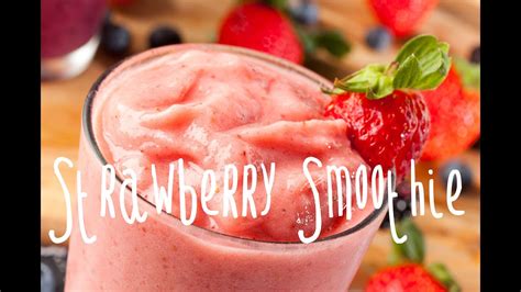 I really like fruit and one of my favorite ones is banana, so i enjoy it in very diferent now you are ready to drink your delicious smoothie. How to make a strawberry banana smoothie - YouTube