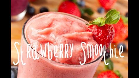 What kind of milk to use for strawberry banana smoothies? How to make a strawberry banana smoothie - YouTube