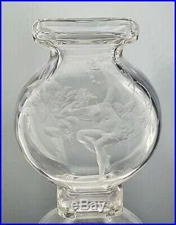 334 mo télécharger la vidéo complète. Sublime Vase Baccarat pour L'Escalier de Cristal Femme Nue Art Nouveau - Verres cristal baccarat