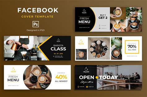 Coffee Facebook Cover Template PSD | Facebook cover template, Facebook cover design, Facebook cover