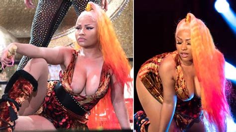 These things happen, but rarely are they this entertaining. Nicki Minaj's Nip Slip: Rapper's Boobs Flashed at Live ...