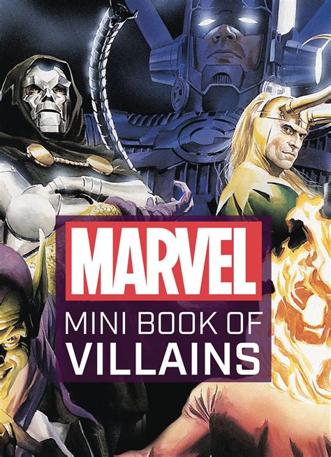 The 10 best superheroes of all time! NOV201390 - MARVEL COMICS MINI BOOK OF VILLAINS HC ...