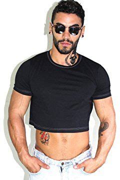 Plus, it's made with at least 75% recycled polyester fabric. Crop Tops for Men - Attire Club by Fraquoh and Franchomme